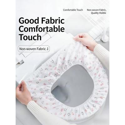 Disposable Waterproof Toilet Seat Covers For Travel & Public Restrooms Disposable Waterproof Toilet Seat Covers For Travel & Public Restrooms