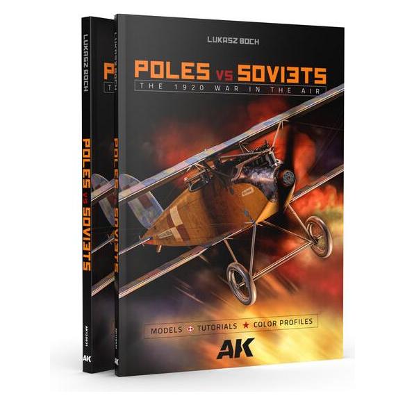 AK Interactive POLISH & SOVIET THE 1920 WAR IN THE AIR by LUKASZ BOCH (AK130031)