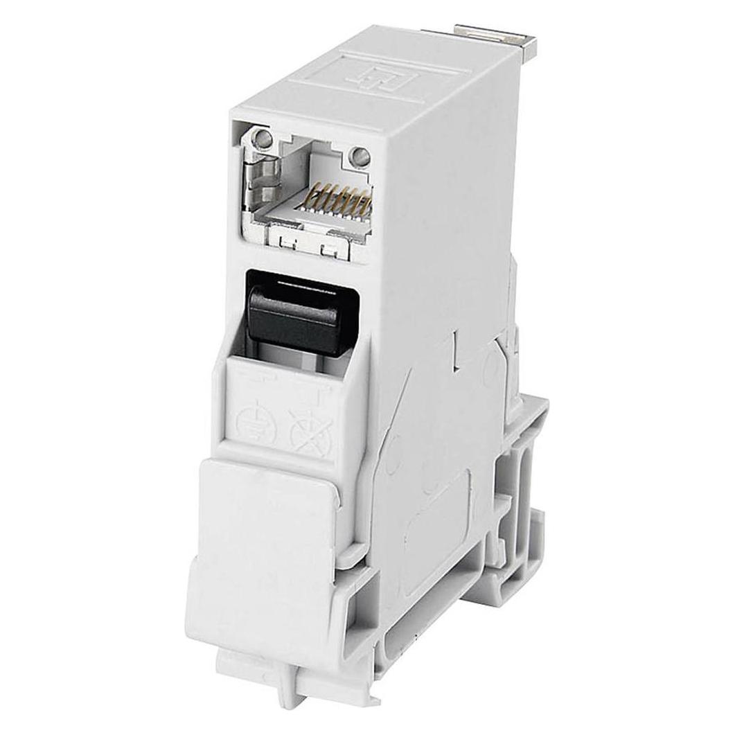 Telegärtner STX DIN-Ausgang für Schienenmontage (J80023A0001)