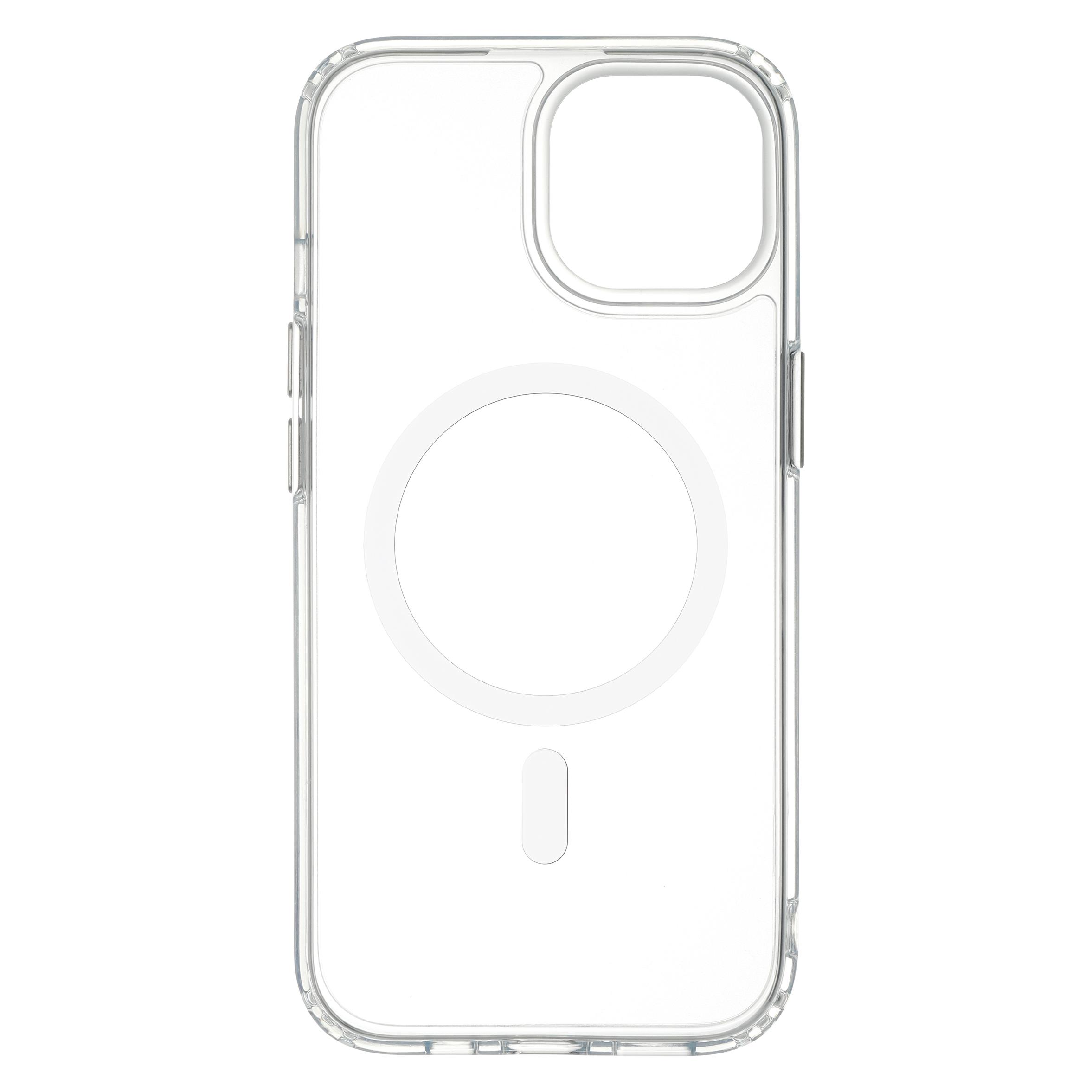 FoneKit Premium MagSafe compatible case, iPhone 15, clear (Apple iPhone 15) (47733505)