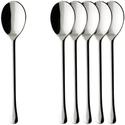 Villeroy & Boch Multipack Udine Espressolöffel - 6 Stück, Besteck, Silber