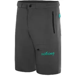 Vikingsports, Damen, Velohosen, Kurze Hose Damen - Outdoor Short für Trekking, Radfahren, Wandern - schnelltrocknend und elas (S)