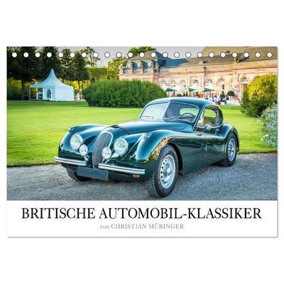 Britische Automobil-Klassiker (Tischkalender 2027 DIN A5 quer), CALVENDO Monatskalender