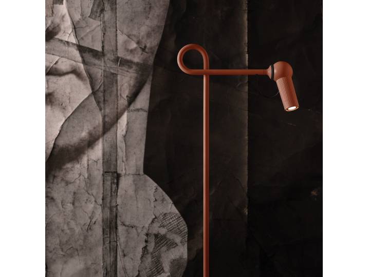 Bird Stehleuchte Brick Red - KDLN - Wohnzimmer - Metall - Einflammig