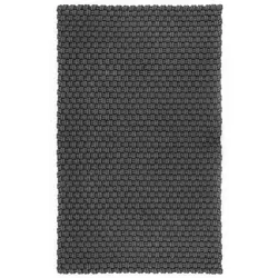 pad Outdoorteppich Uni 140 x 200 cm Polypropylen Grau Stein