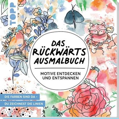 Das Rückwärts-Ausmalbuch, Taschenbuch von Heinke Nied, Frechverlag GmbH, 978-3-7724-4681-8