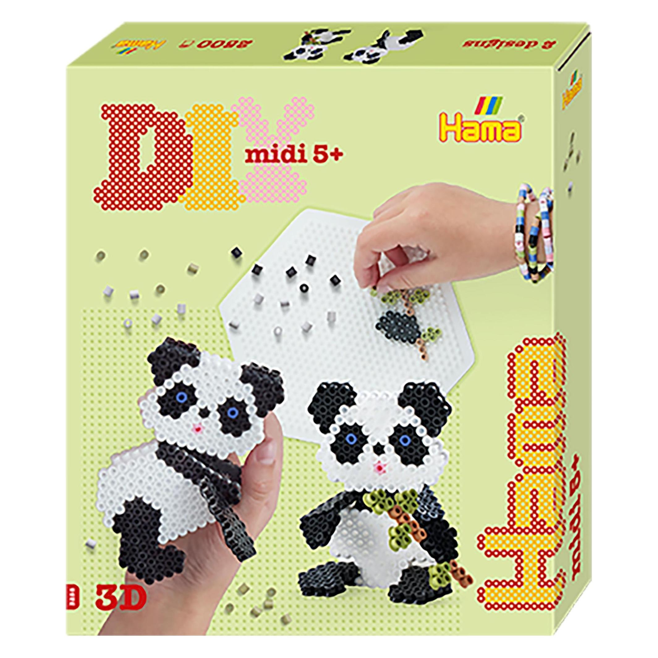 Magni hama Bügelperlen Geschenkpackung Panda 3D (383258)