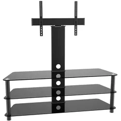 myWall TV / HiFi Regal (32" - 70"), TV Ständer, Transparent