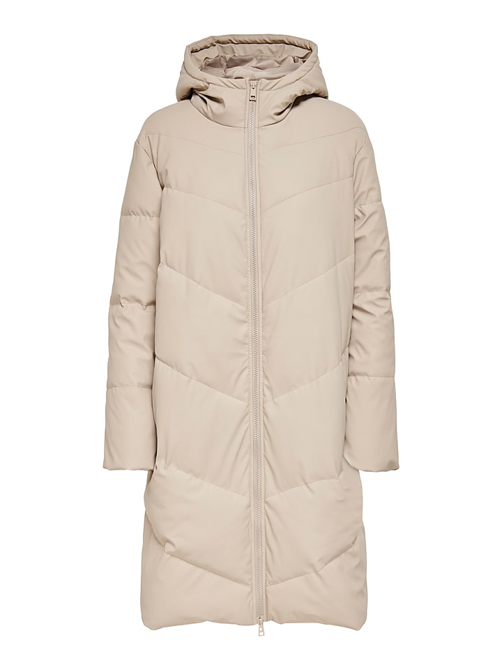 JDY Wintermantel "Ulrikka" in Creme - M