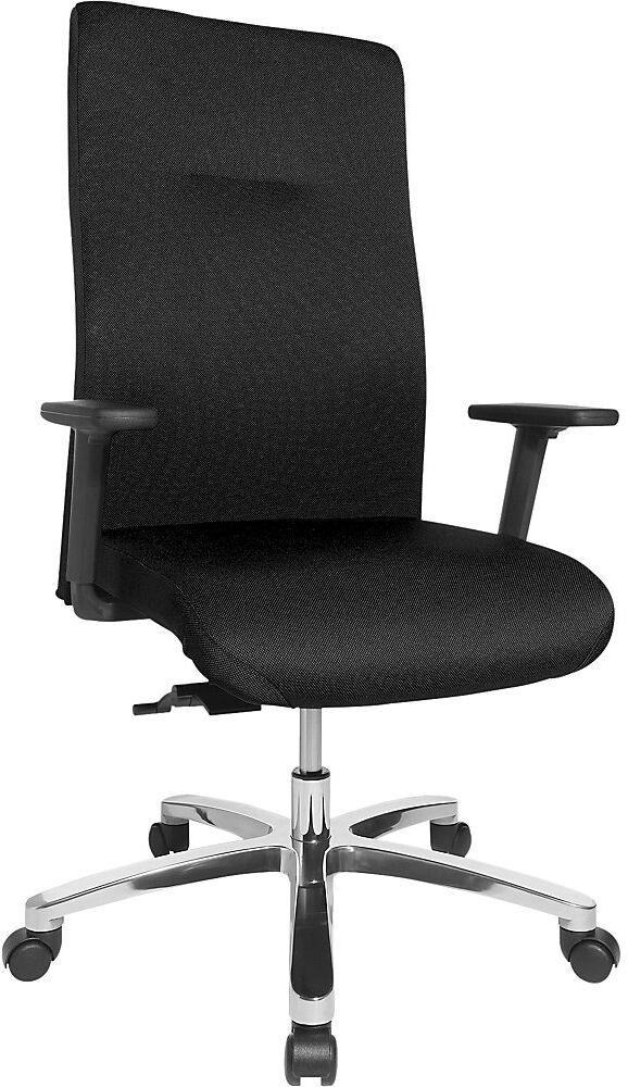 Bürostuhl BIGSTAR20, Punktsynchron-Mechanik, Tragfähigkeit 150 kg, schwarz Topstar