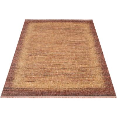 Teppich MUSTERRING "MEMPHIS", rosa (kupfer), B:80cm H:8mm L:150cm, Polyester, Teppiche, Teppich, exlcusive MUSTERRING DELUXE COLLECTION mit seidigem Glanz