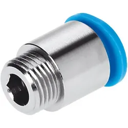 Festo, Rohrverbindungstechnik, Steckverschraubung 154434 QSMP-M8X1.25-6 Aussengewinde: M8 x 1.25 1 St.