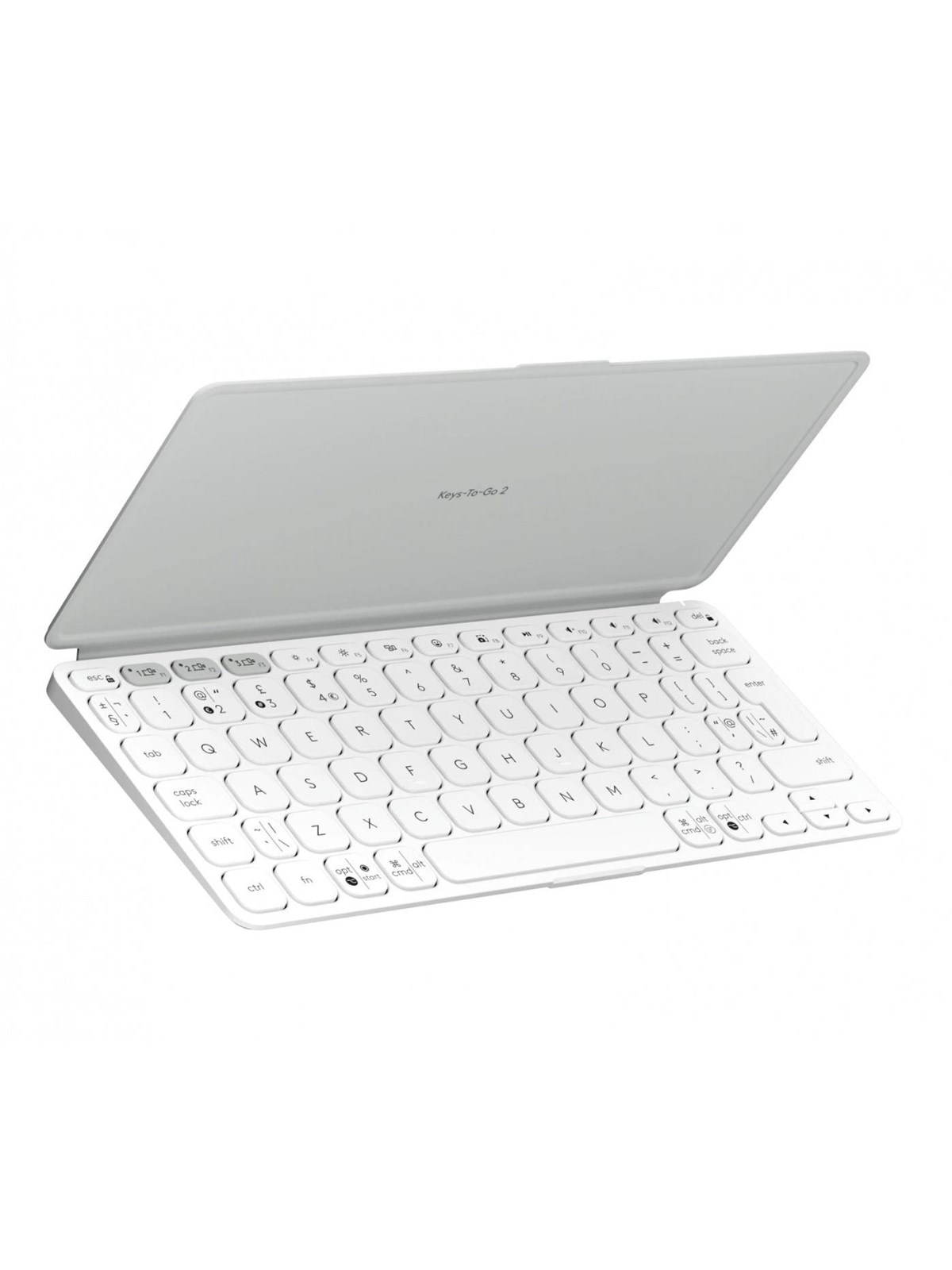 Logitech Keys-To-Go 2 - Tastatur - Universal - Weiss