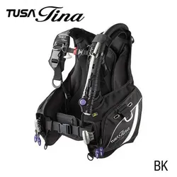 Tusa Tina black - Damen - Tarierjacket - Gr. M