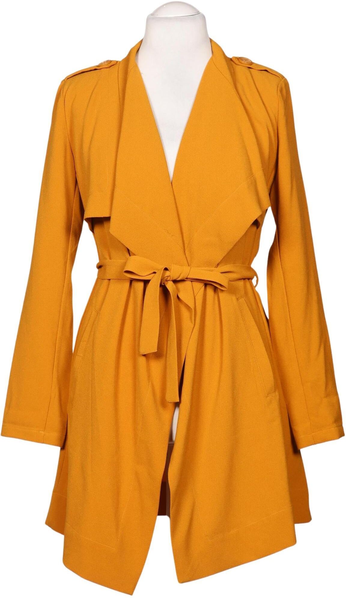 Object Damen Mantel, Orange, Gr. M, Synthetik - Second Hand