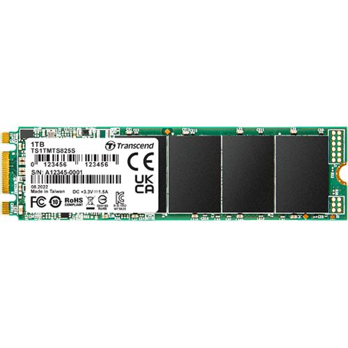 1TB Transcend MTS825S M.2 2280 SATA 6Gb/s 3D NAND (TS1TMTS825S)