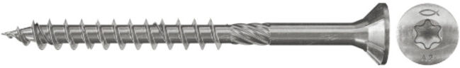 fischer Power-Fast 4,5x40 Countersink. A2 TG TX (657057)