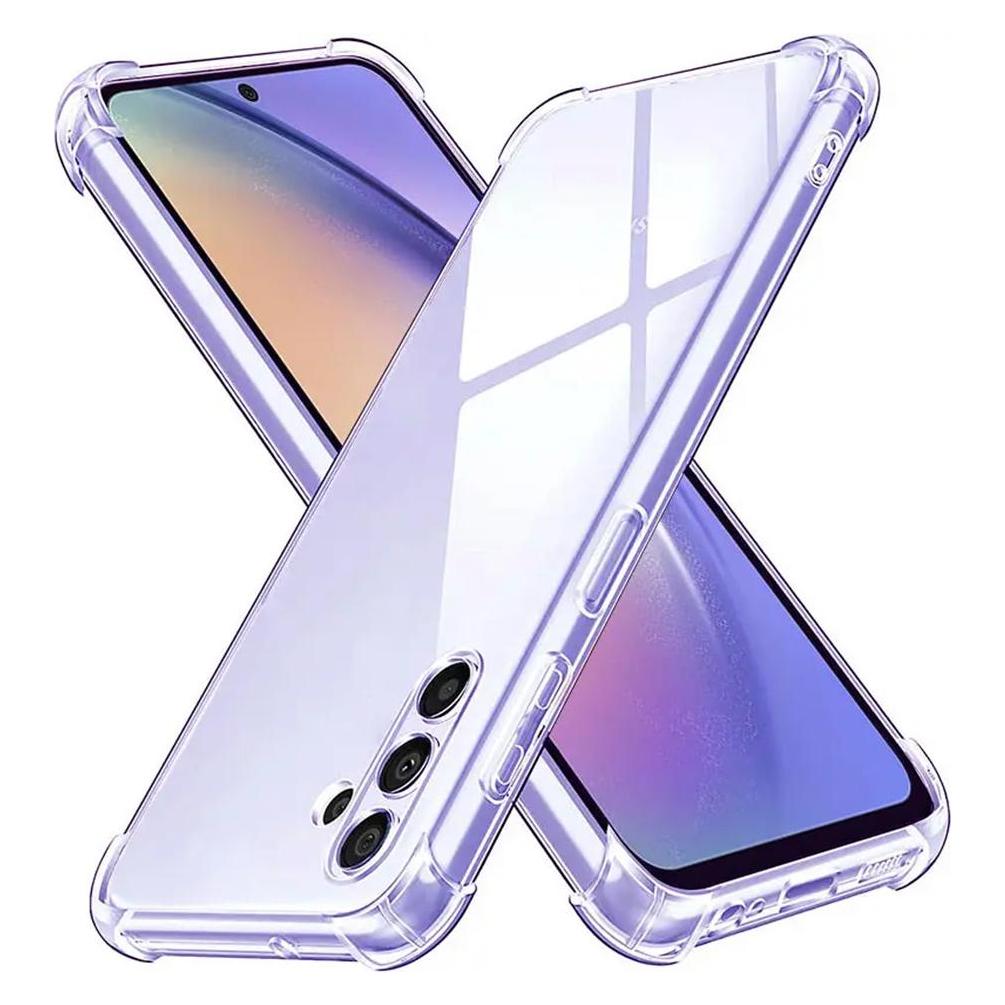 Techsuit - Shockproof Clear Silicone - Samsung Galaxy A54 - Clear (Samsung Galaxy A54) (56344790)