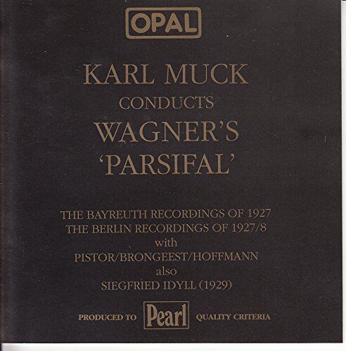 Muck - Karl Muck Conducts Wagner's Parsifal - Preis vom 11.10.2026 03:10:56 h