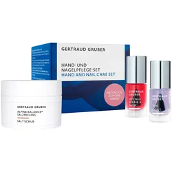 60ml GERTRAUD GRUBER Hand- und Nagelpflege-Set (SOS Nail 5ml + Top Coat 5ml + Peeling 50ml)