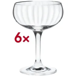 Rona Sektschale Paris Saucer Champ. 28OPTIC Classic Cocktails 260 ml ungeeicht 6 Stüc transparent, 13.1 cm