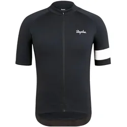 Rapha, Herren, Velotrikot, Core Radtrikot (XL), Schwarz, XL