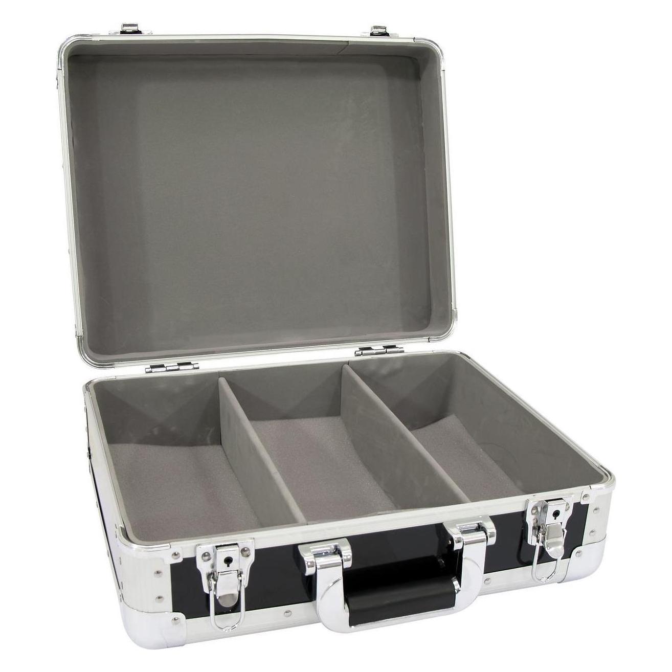 Omnitronic CD-Case ALU Case (L x B x H) 380 x 425 x 175 mm (3012205B)