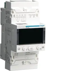 Hager FI-Relais 30mA-30A Zeitver./LCD Typ A