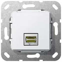 GIRA Einsatz Modular Jack 569503 RJ45 Cat.6a 10 Gbit Kupplung rw