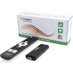 Octagon Spirit Nano 4K UHD Android TV 11 Streaming Stick 5G WLAN, BT 5.1, Widevine L1