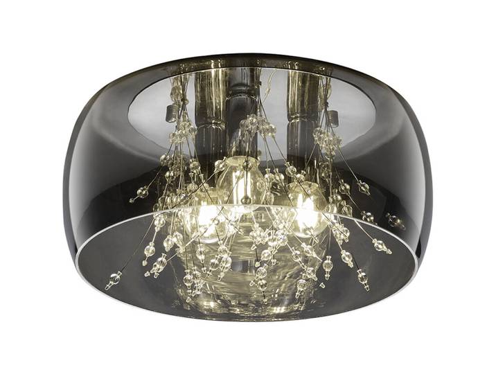 Deckenlampe Chave chrom Glas B 34 cm - Deckenlampe