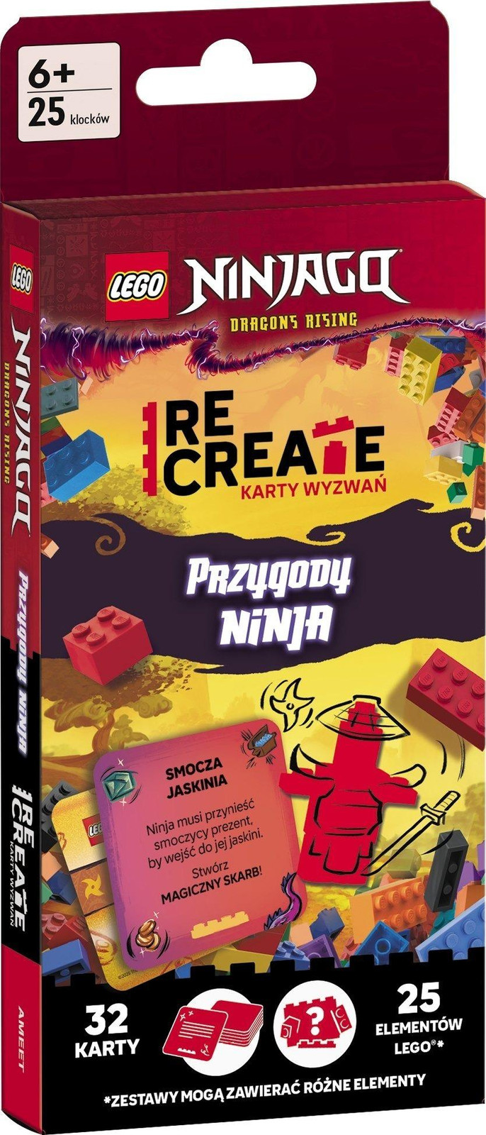 Lego Recreate Uitdagingkaarten Ninja-avontuur