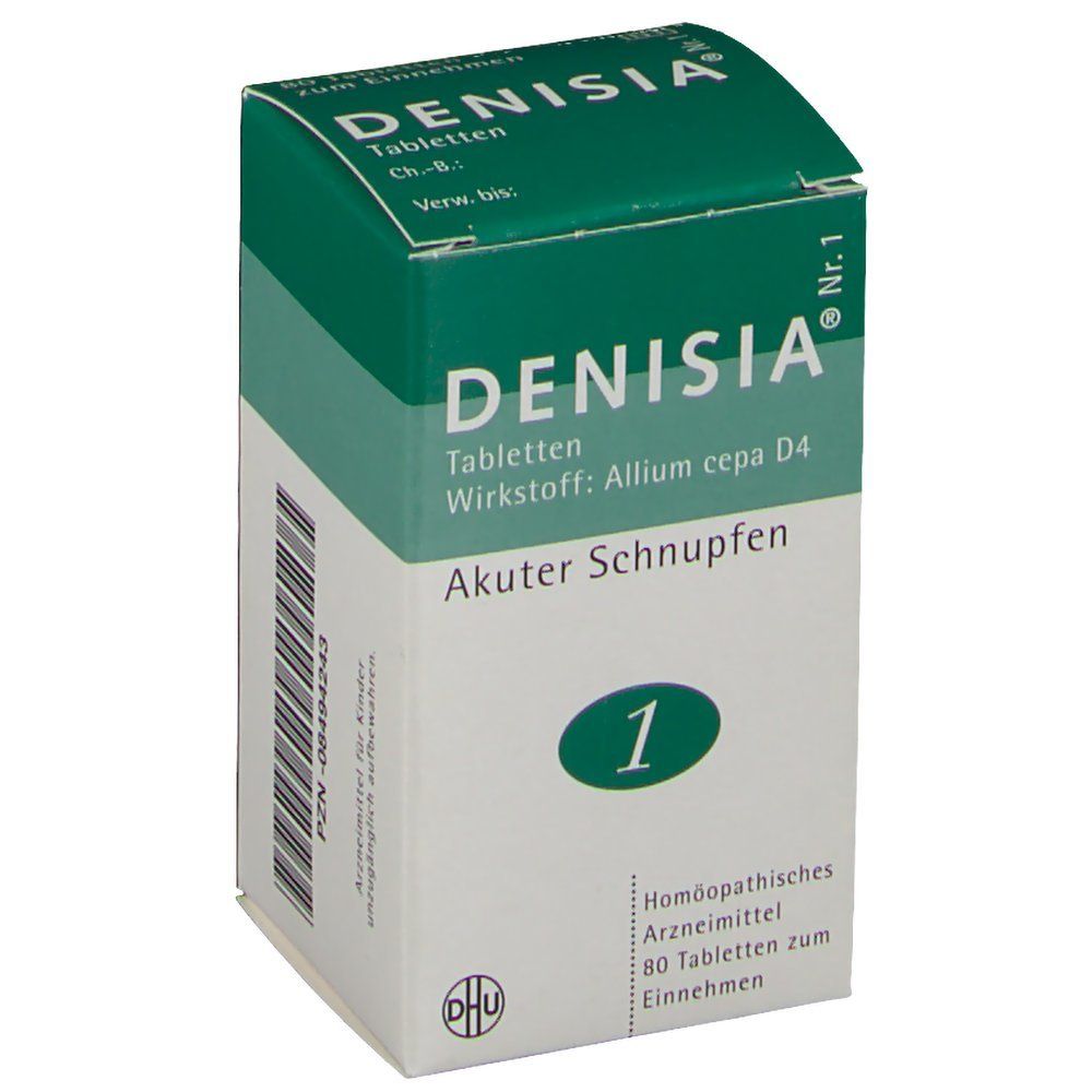 Denisia 1 Schnupfen Tabletten 80 St