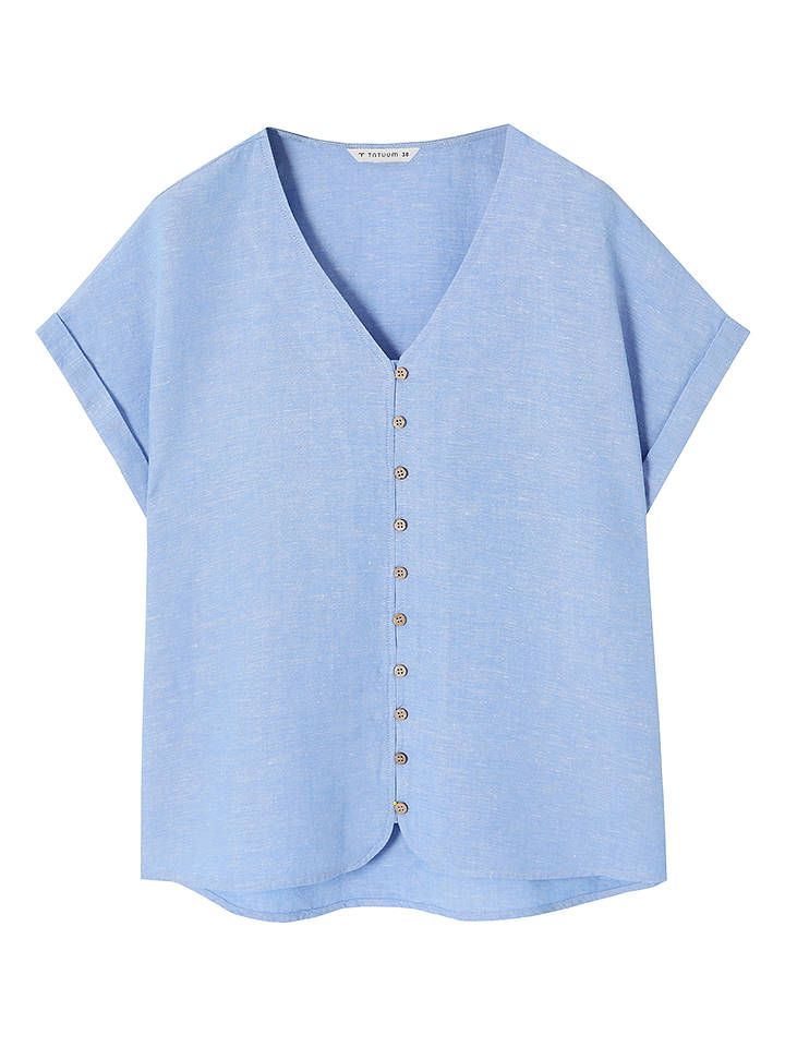 TATUUM Bluse in Hellblau - 46