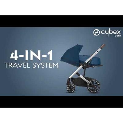 Cybex OPEN BOX Balios S Lux Full Size Stroller - River Blue