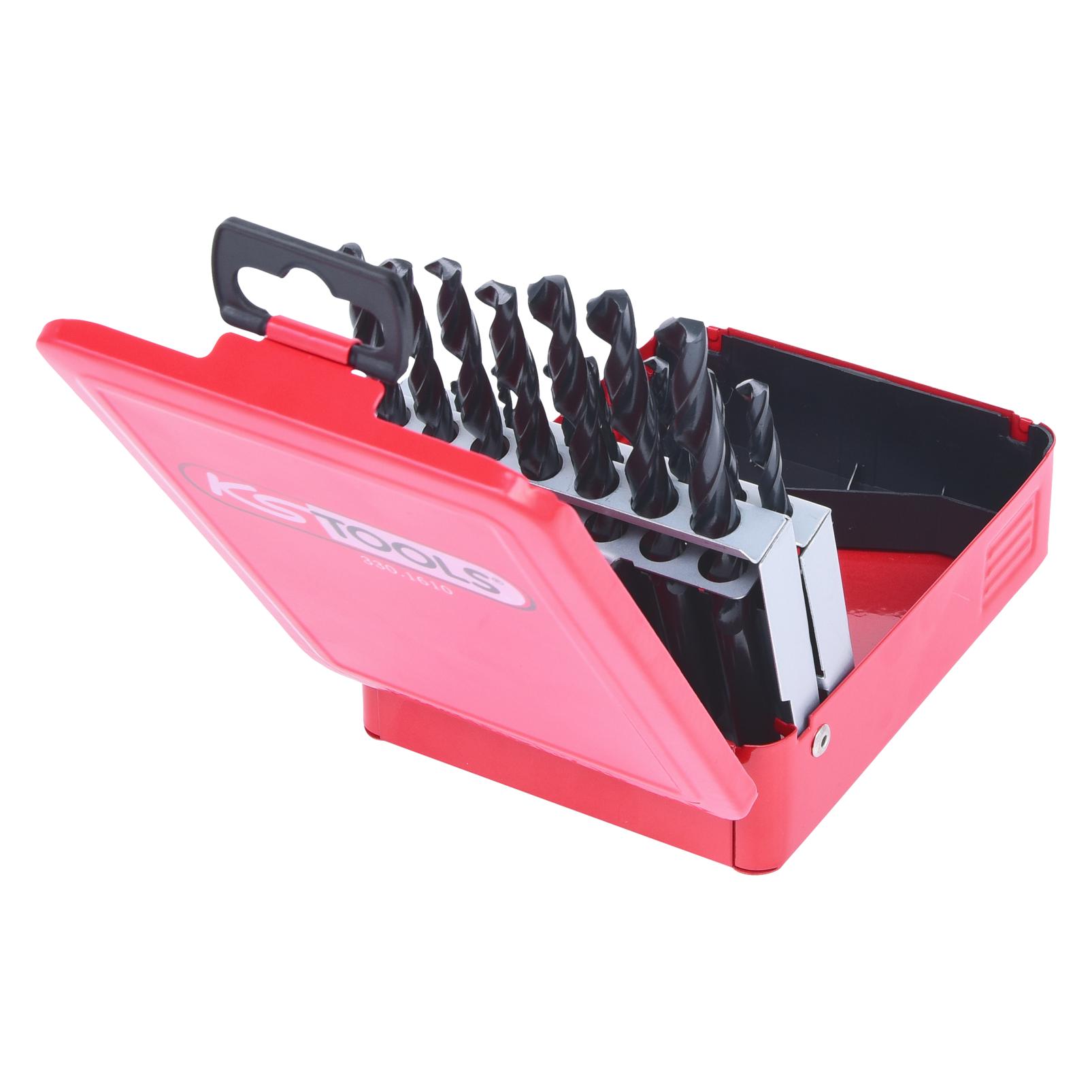 KS Tools HSS-R Spiralbohrer-Satz (330.1610)
