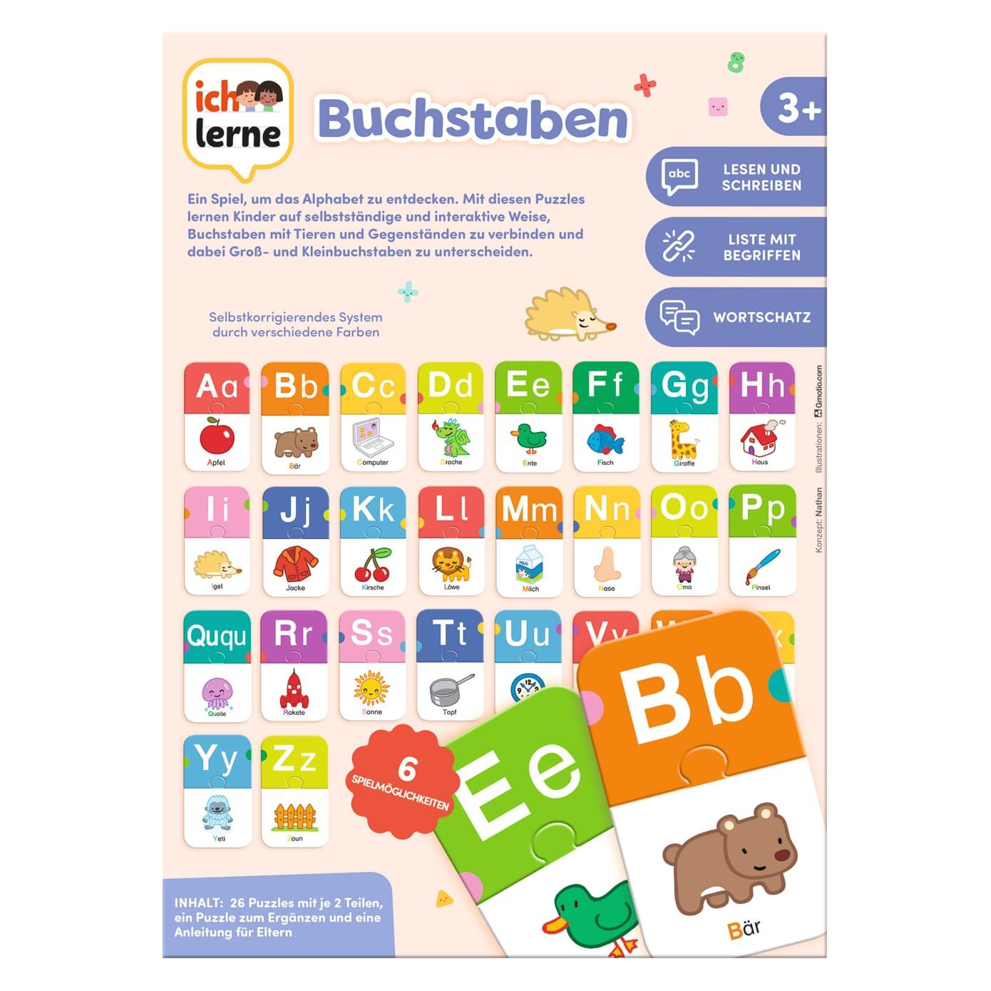 Jumbo Ich lerne Buchstaben (Deutsch, 2 - 5 Jahre) (19548)