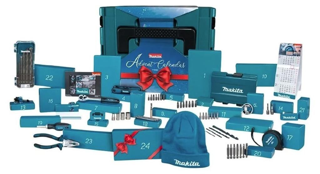 Makita Adventskalender 2026 voor volwassenen