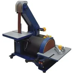 Dedra, Schleifmaschine + Poliermaschine, Scheiben- und Bandschleifer 300W (Bandschleifer, Tellerschleifer)