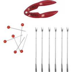 Schalentiere-Werkzeugset – Edelstahl Hummer- & Krabbenbesteck