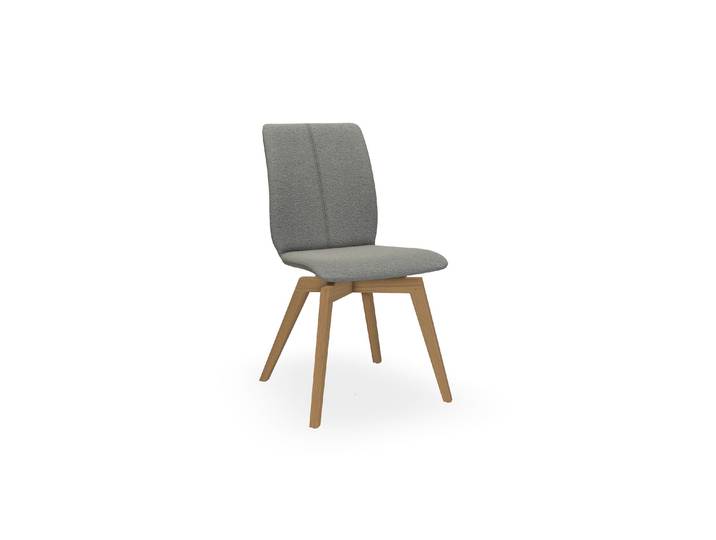 2er Set Bert Plantagie TARA WOOD COMFY 815C Stuhl ohne Armlehne