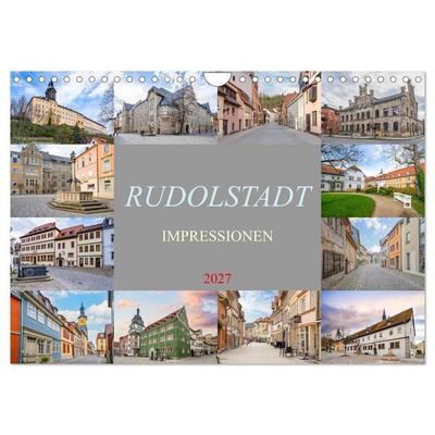 Rudolstadt Impressionen (Wandkalender 2027 DIN A4 quer), CALVENDO Monatskalender