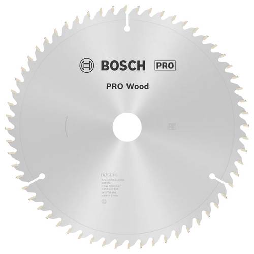 Bosch Accessories Optiline 2608640436 Hartmetall Kreissägeblatt 254 x 30 x 2mm Zähneanzahl: 60 1St.
