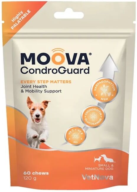 Vetnova Moova Condroguard Small Cães Miniatura Pequenos 60 Unds
