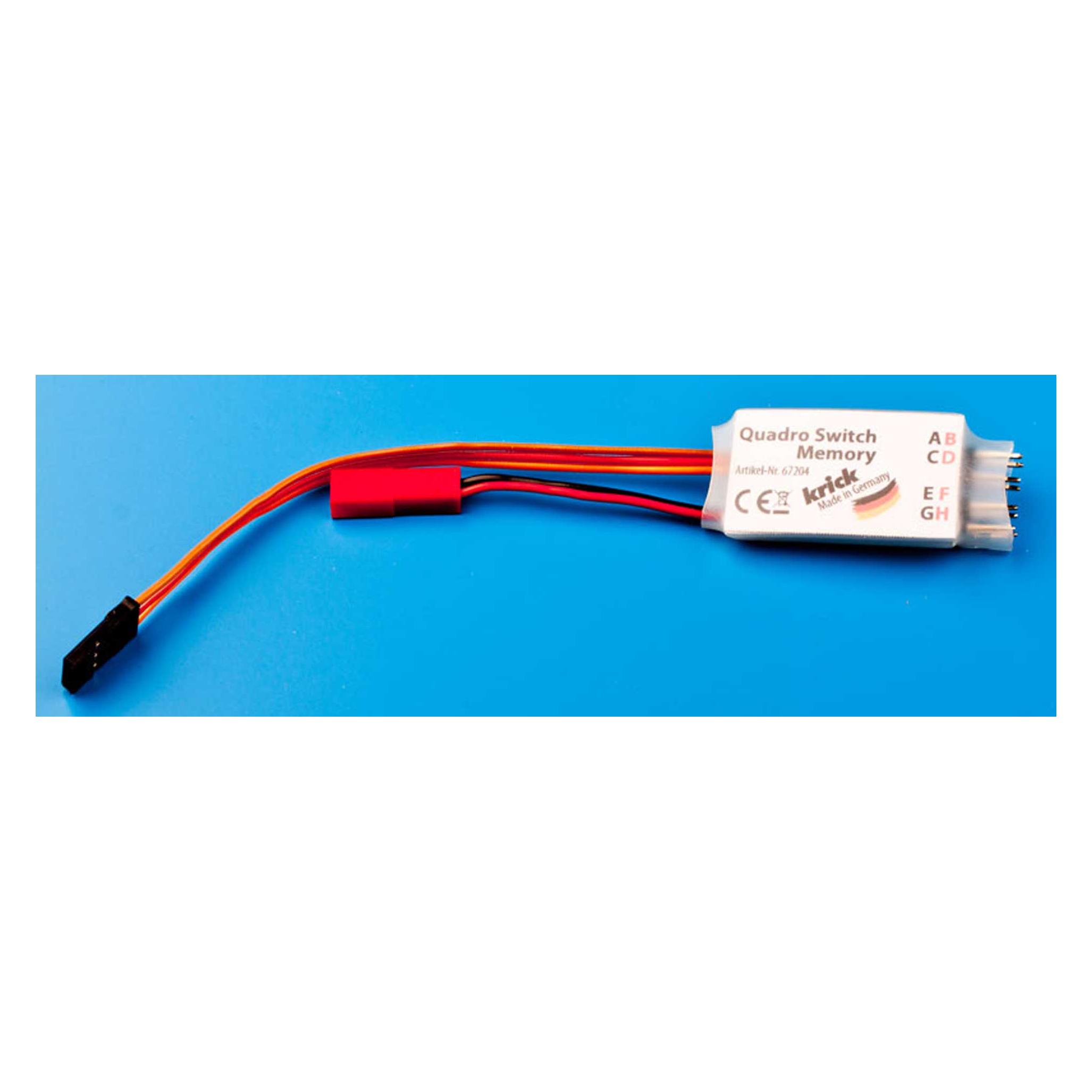Krick quadro switch memory 4-kanal schaltmodul (67204)