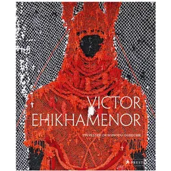 Victor Ehikhamenor, Fachbücher von Dan Hicks, Emmanuel Iduma, Barbara Plankensteiner, Toni Kan, Sylvester Okwunodu Ogbechie
