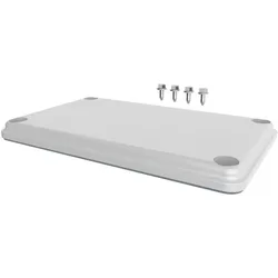 Eaton EP-501502 Flanschplatte, IP55, Isolierstoff, Blindflansch mit Vorprägungen für F3A-2K-M50/16-1 EP501502