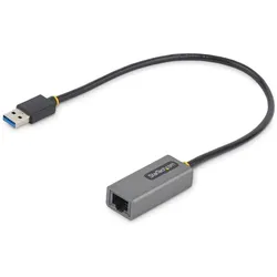 StarTech USB To Ethernet Adapter - 1gb (USB, RJ45 Gigabit Ethernet (1x)), Netzwerk Adapter, Grau