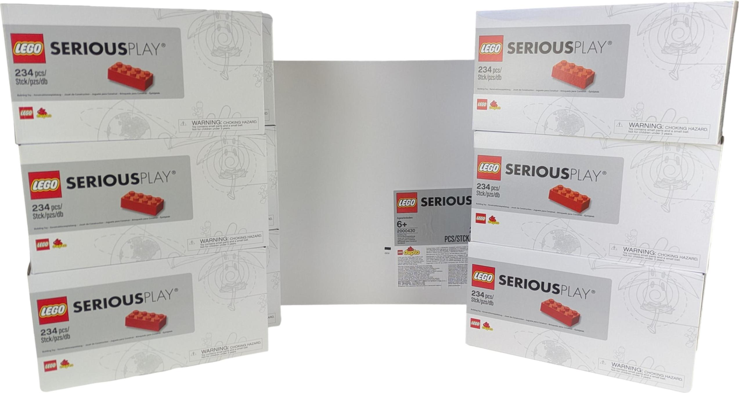 LEGO SERIOUS PLAY Workshop-Bundle für 12 Personen ( 5427 Teile ) - 1x Identity & Landscape Set + 12x Starter Set - Komplettlösung für kreative Team-Workshops