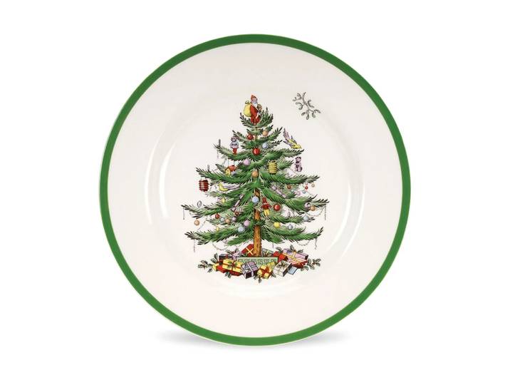 Spode Assiette Christmas Tree Ø27 cm White-green-red